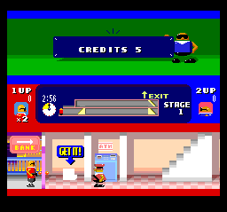 Bonanza Bros screenshot 4 for PC Engine CD